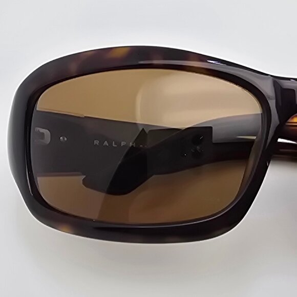 Ralph Lauren RA5004 510/73 Dark Tortoise Frame G-15 Green Lens Sunglasses w Case main image 12